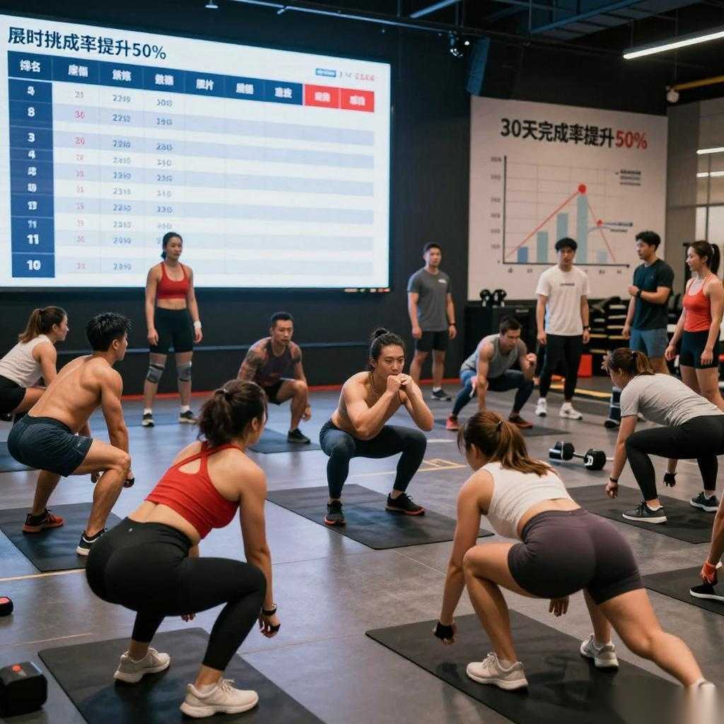 30天健身挑战赛怎么玩？阶梯式任务+社群