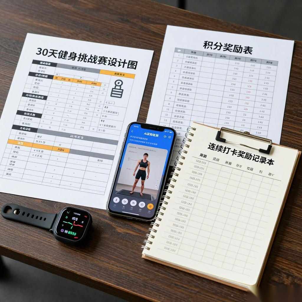 健身挑战赛如何提升30天计划完成率？社群PK实操指南