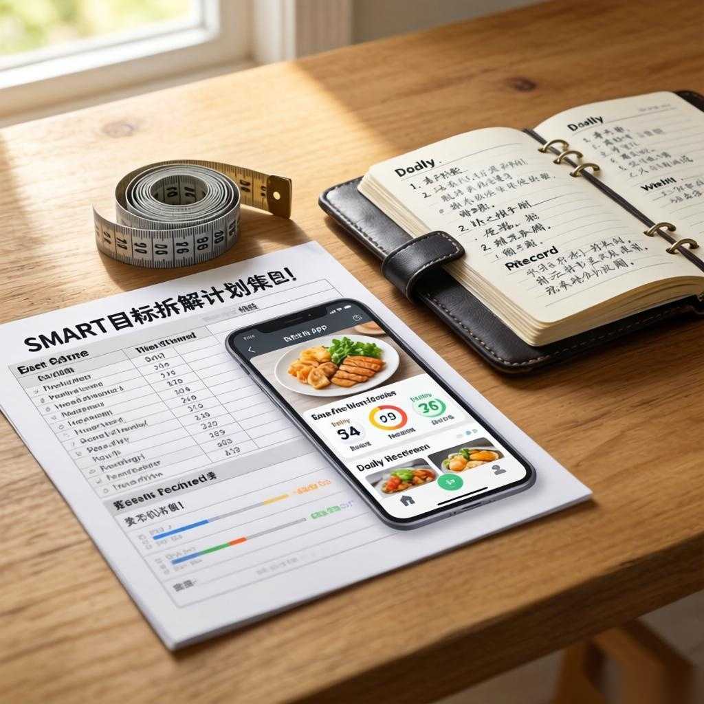 SMART健身目标设定法：3月减脂5kg增肌1kg