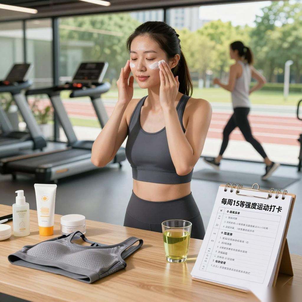 科学健身饮食抗衰老提光泽：3步实操提升28%
