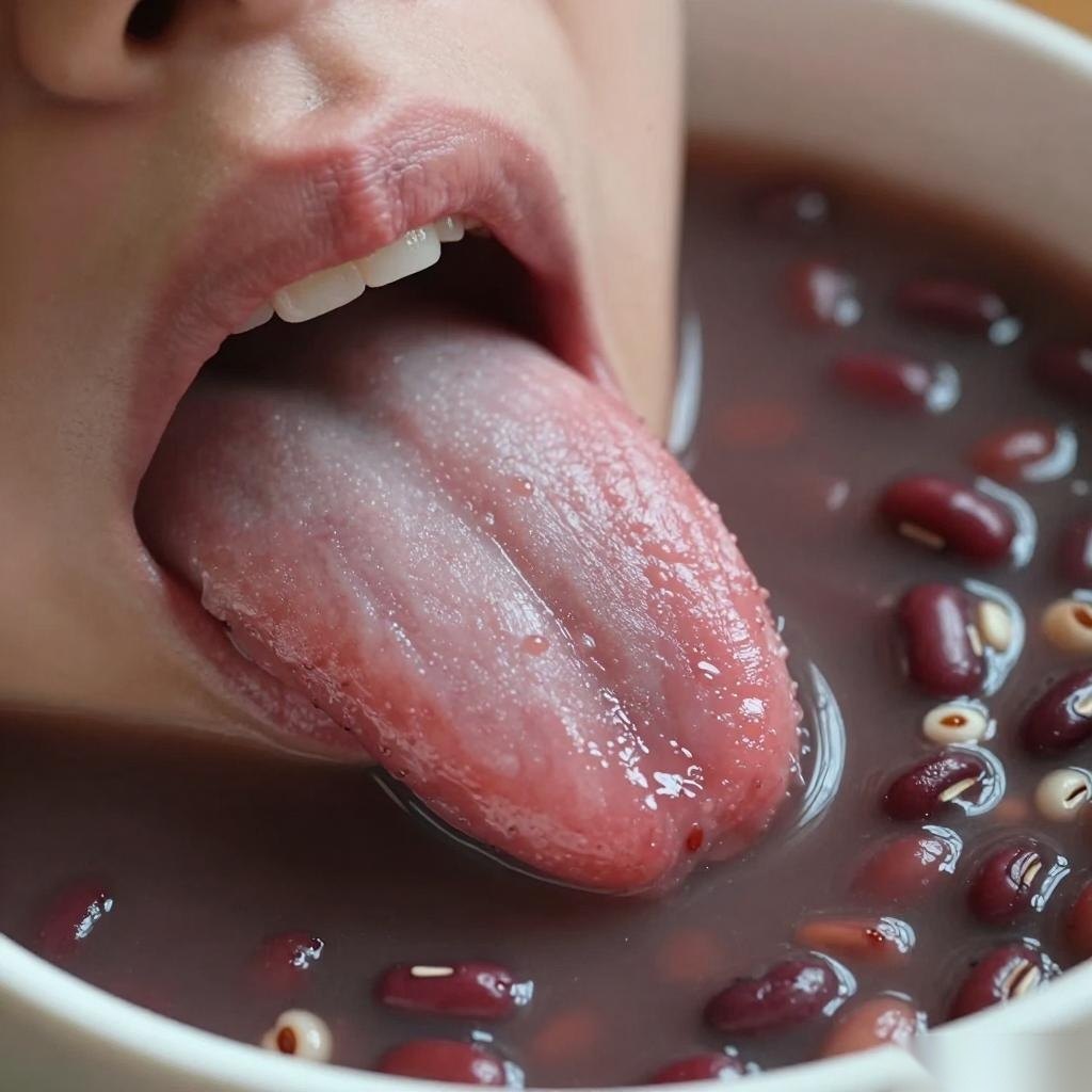 湿气重舌苔厚腻大便粘马桶，我喝了3周红豆