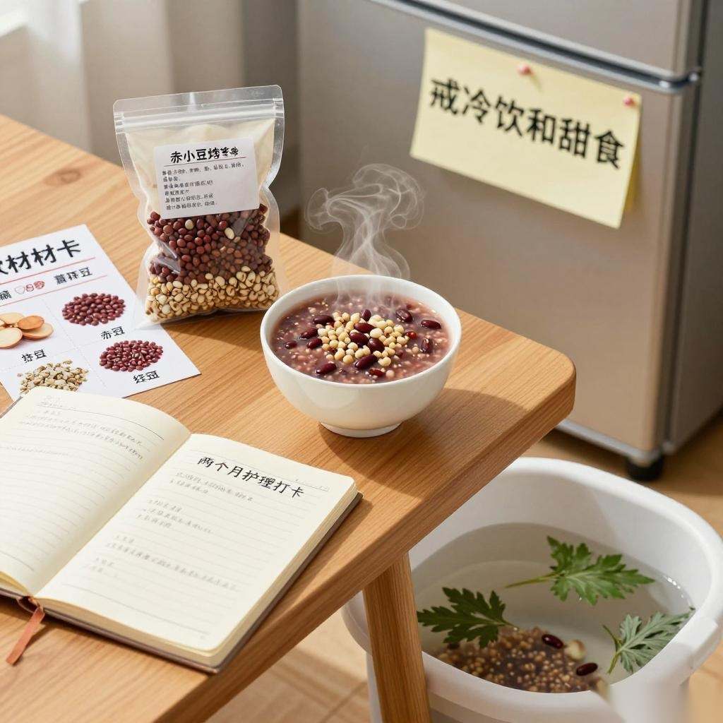 湿气重舌苔厚腻大便粘马桶，我喝了3周红豆薏米水好了