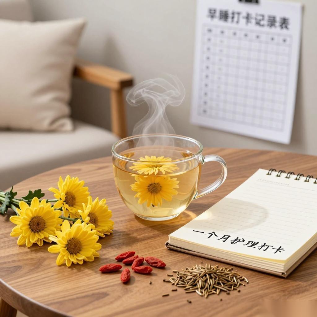 口苦口臭肝火旺，一杯菊花枸杞决明子茶让我脾气变好了