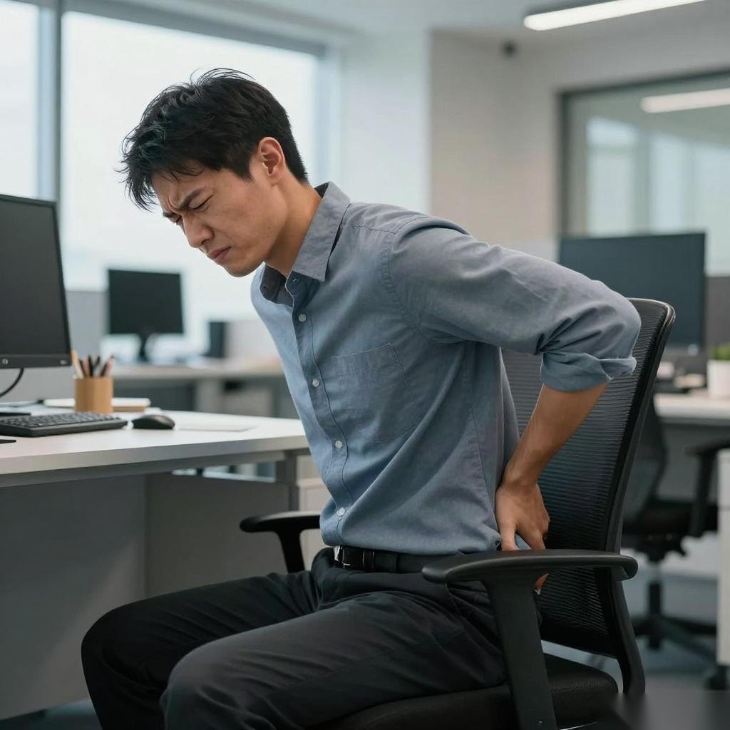 久坐办公腰疼到直不起来，一个靠垫救了我