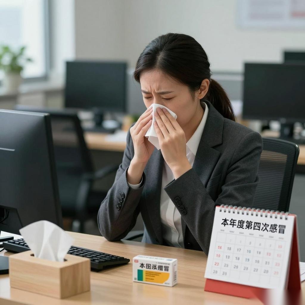 免疫力低下容易感冒，一个冷水洗脸的习惯让