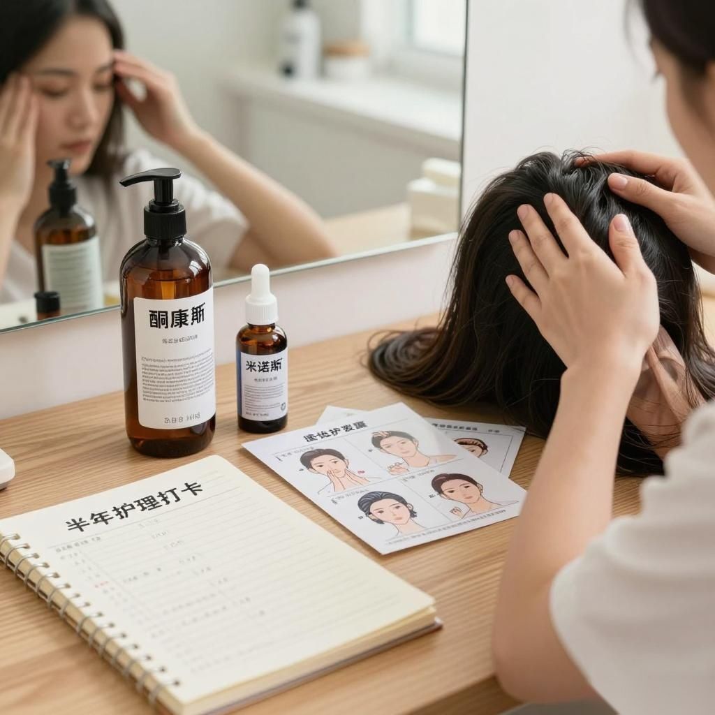 产后脱发发际线后移，一个头皮按摩法让我长出了新头发