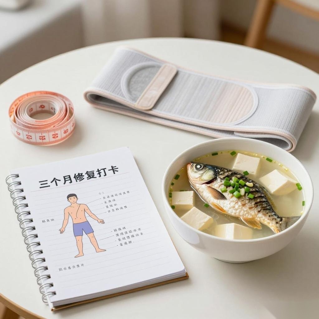 产后腹直肌分离盆底肌松弛，一碗去油汤让我下奶不胖