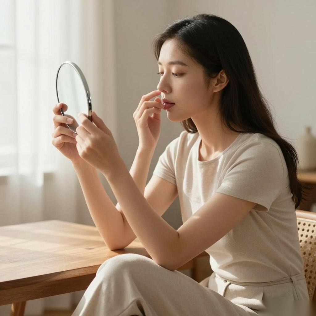 下巴后缩嘴凸口呼吸,一个呼吸训练让我侧脸好看了