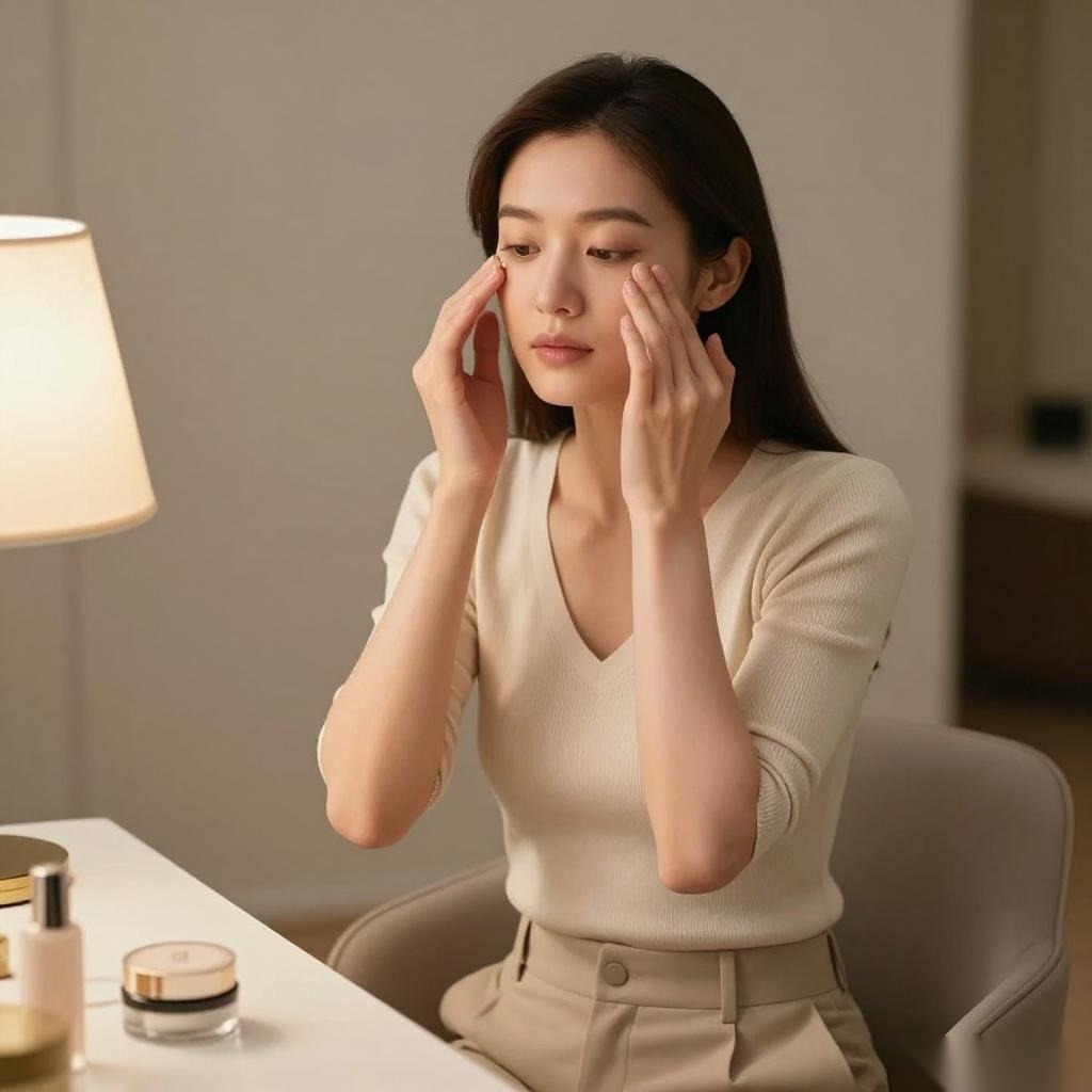 黑眼圈眼袋浮肿，一个早睡实验让我泪沟变浅了