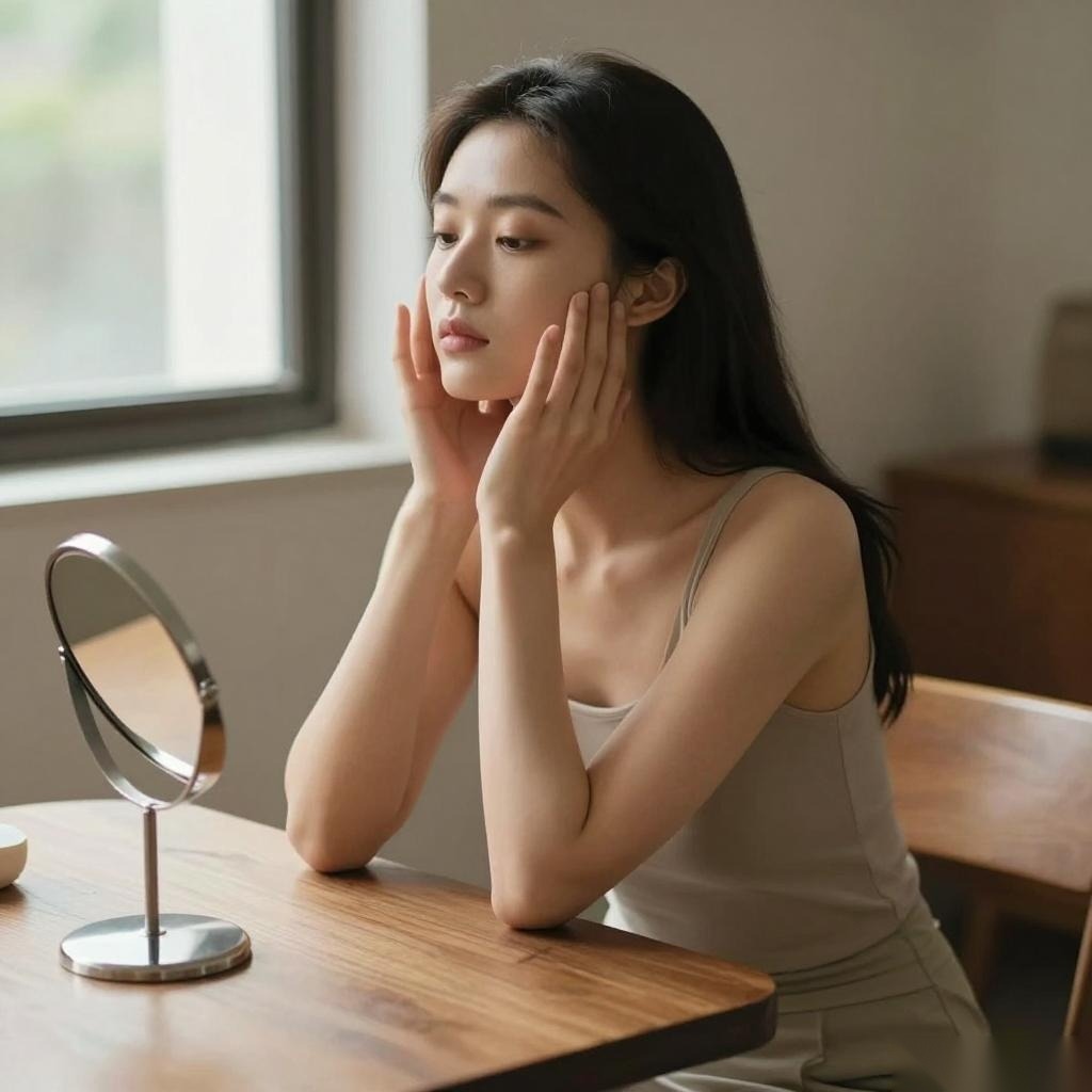 大小脸面部不对称，一个面部按摩让我脸正了