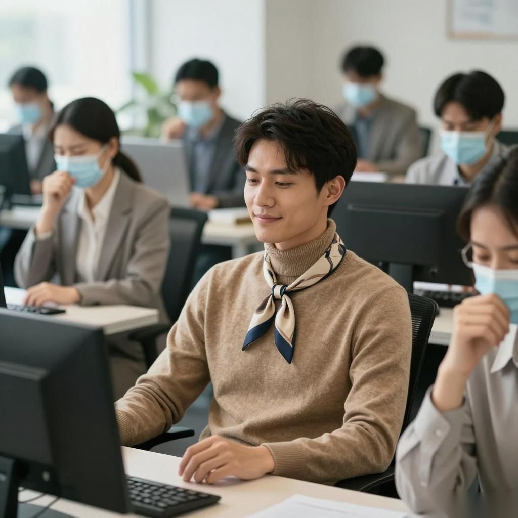 办公室一半人感冒，只有我没事，因为我把这