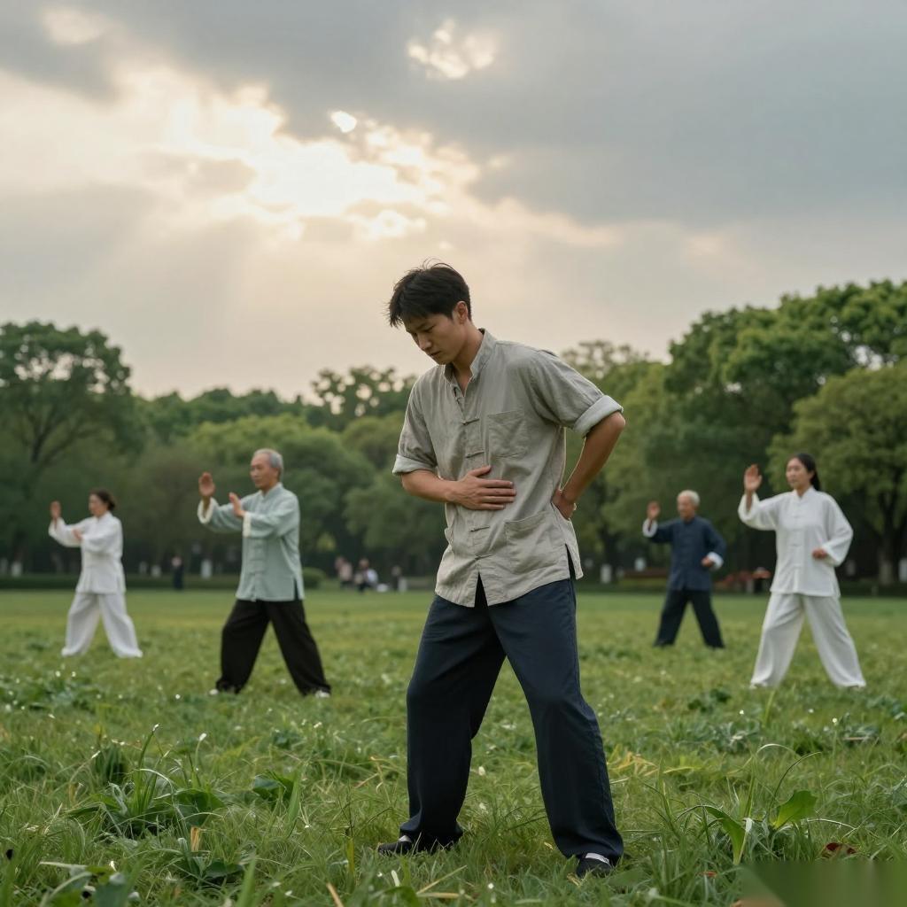 谷雨时节，跟着公园大爷练了半个月太极，我