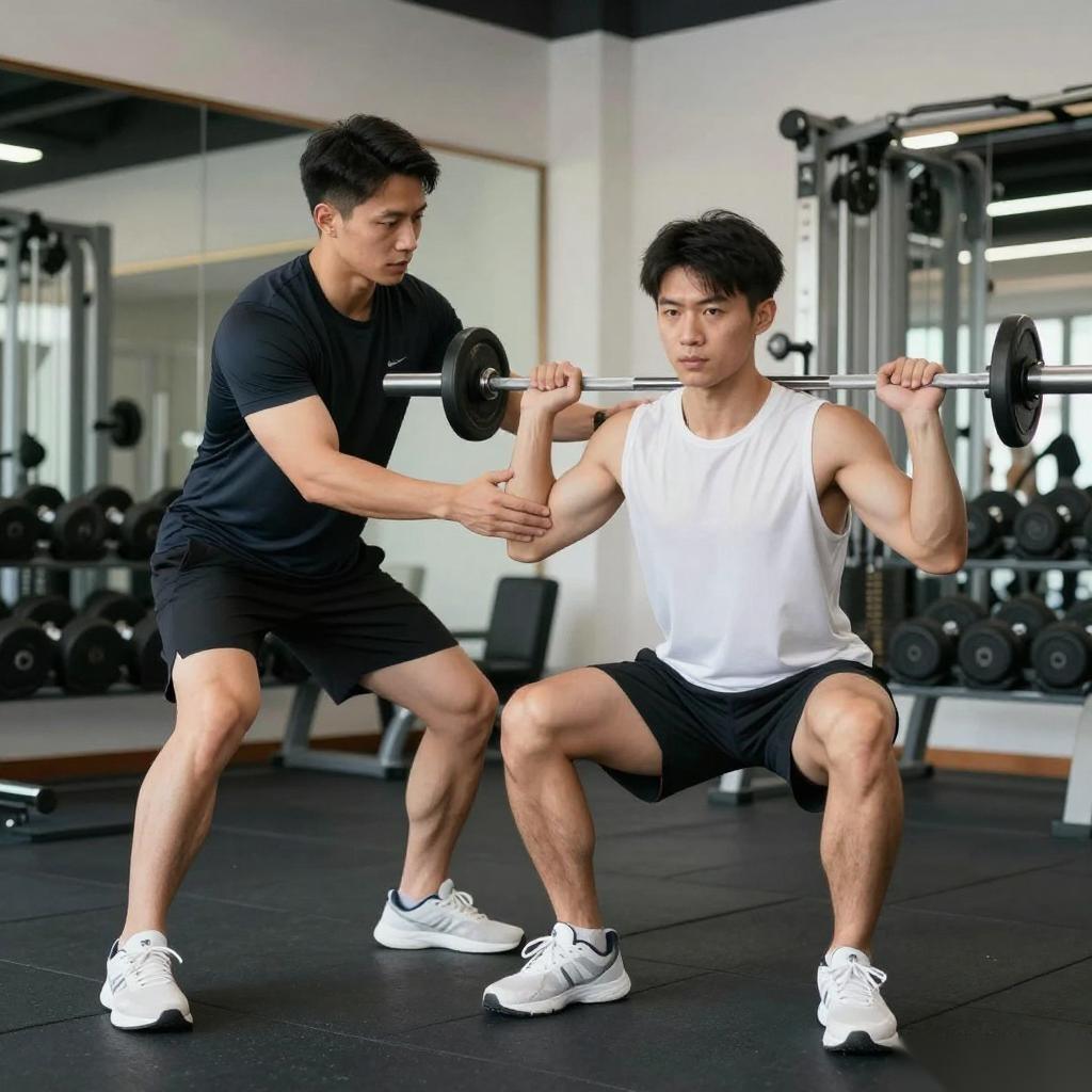 健身搭档,互助保护,相互督促,搭档大重量保护,互相纠正动作,打卡不偷懒,交替训练节省时间,社交乐趣