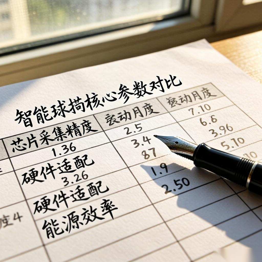 智能芯片球拍怎么选？精准塑形参数对比指南