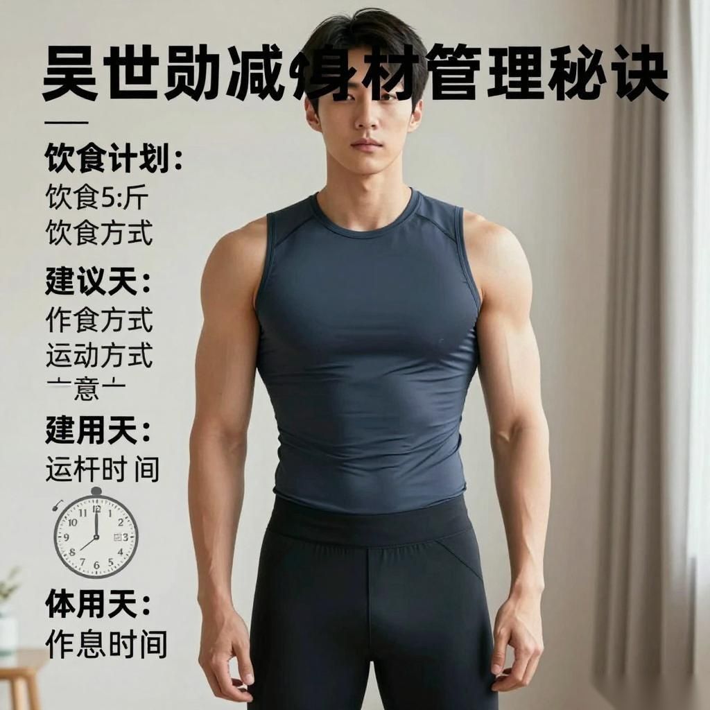吴世勋减重5公斤秘诀：明星身材管理科学指南