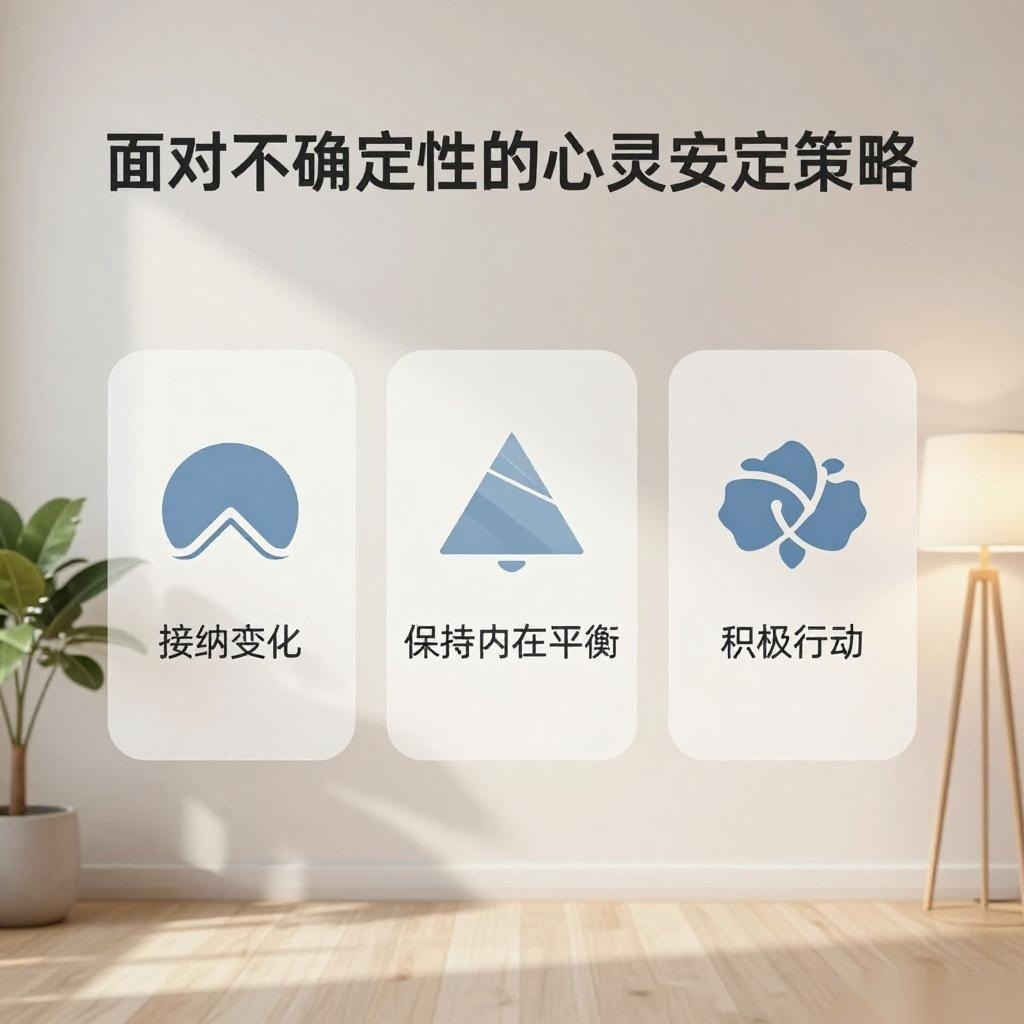 面对不确定性，如何找到心灵安定？3大策略帮你应对