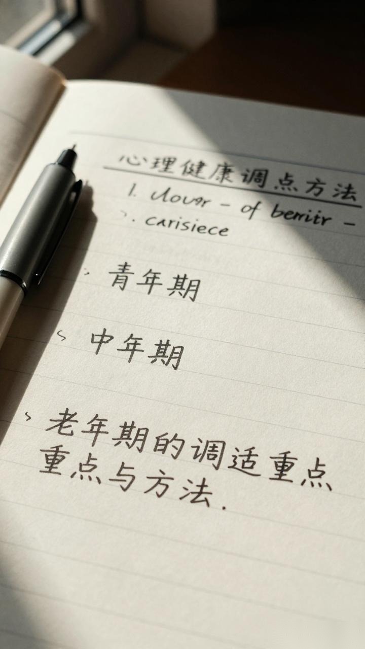 不同年龄心态调适指南：青年、中年、老年各阶段策略对比