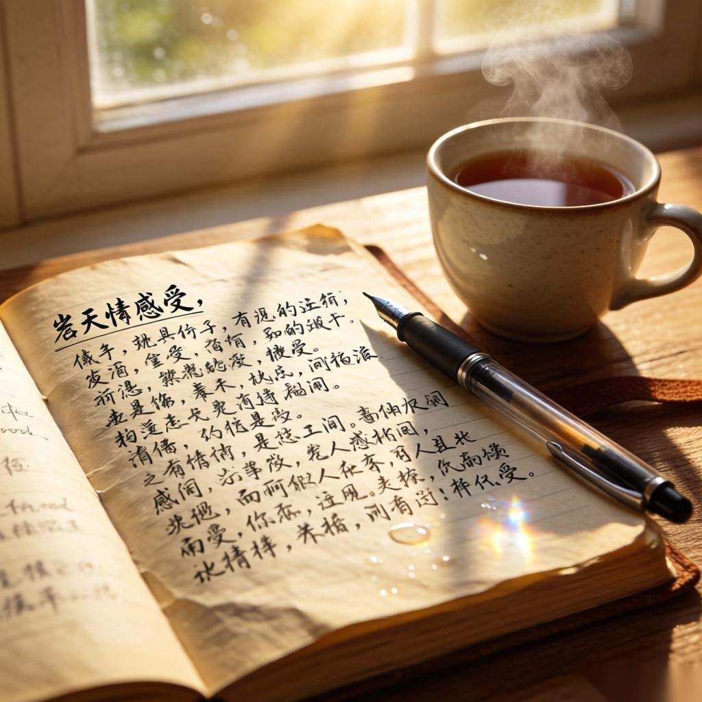 书写疗愈：如何用日记疏导情绪，释放压力？