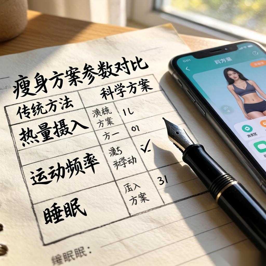 阚清子瘦身方案参数对比：科学选型比盲目跟风有效
