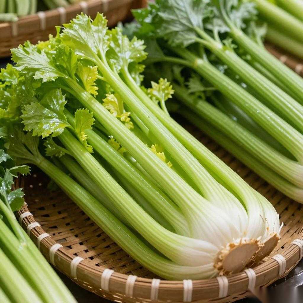 上海嫩芹种源振兴：深绿色叶菜护眼功效与芹