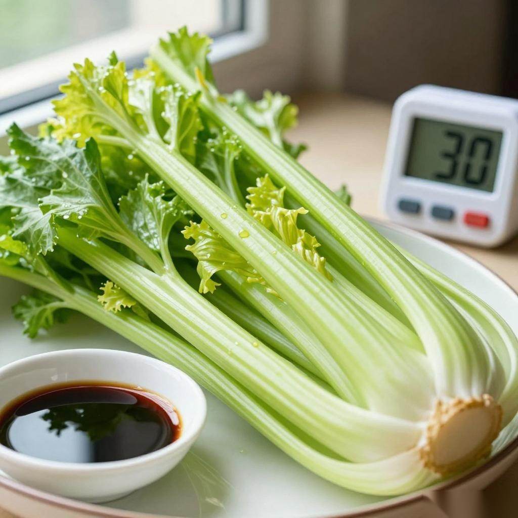 上海嫩芹种源振兴：深绿色叶菜护眼功效与芹菜降压膳食纤维的秘密