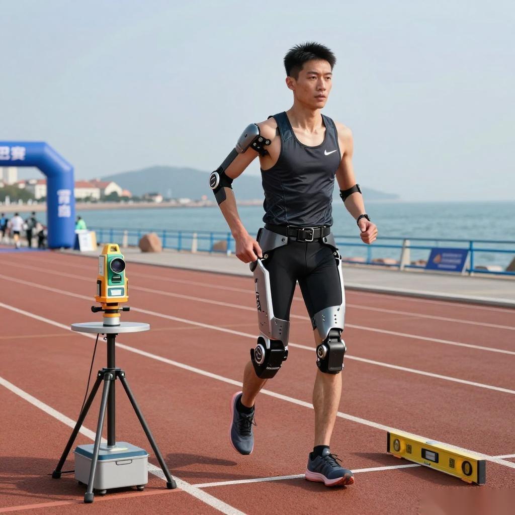 2026青岛马拉松AI外骨骼怎么用？安装