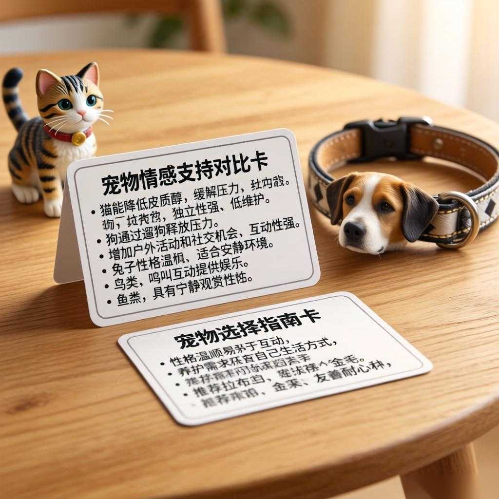 如何选择适合的宠物？猫狗 vs 其他萌宠，情感支持大比拼