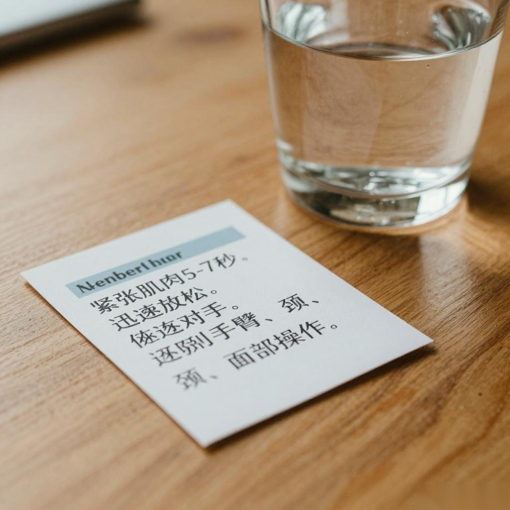 职场焦虑怎么办？渐进式肌肉放松训练帮你缓解压力