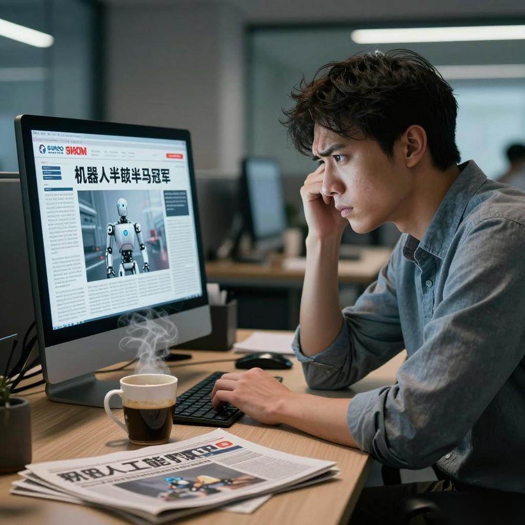 机器人半马冠军闪电，我却在想另一个问题