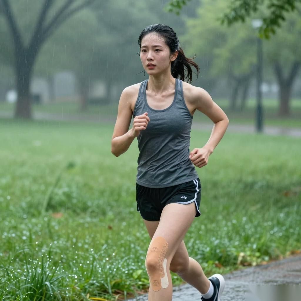 谷雨节气懒散形骸勿大汗，我因为跑步太猛伤