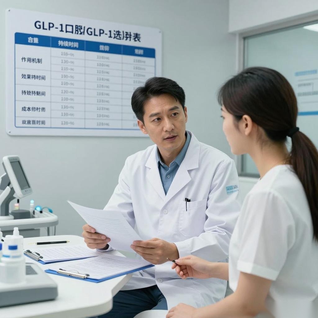 GLP-1药物形体医疗怎么选？对比指南