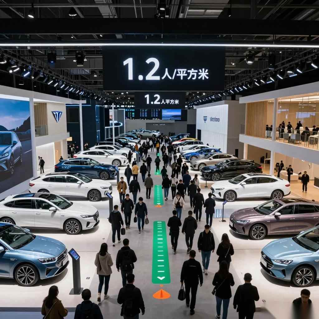 北京车展人流管理｜有序拥挤如何提升看展体