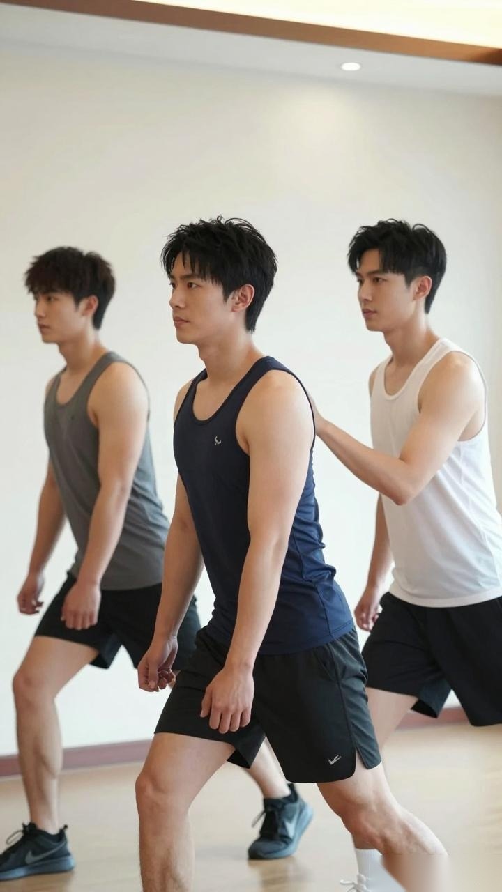 黄晓明与王鹤棣刘耀文组健身局,我从中偷学到了坚持的秘诀