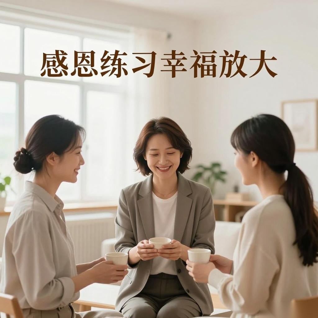 感恩练习幸福放大，3件好事提升满足感