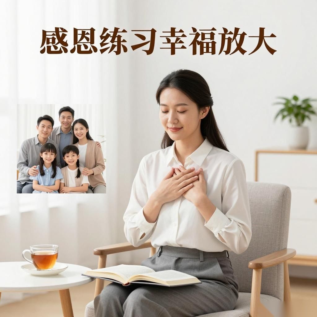 感恩练习幸福放大，3件好事提升满足感