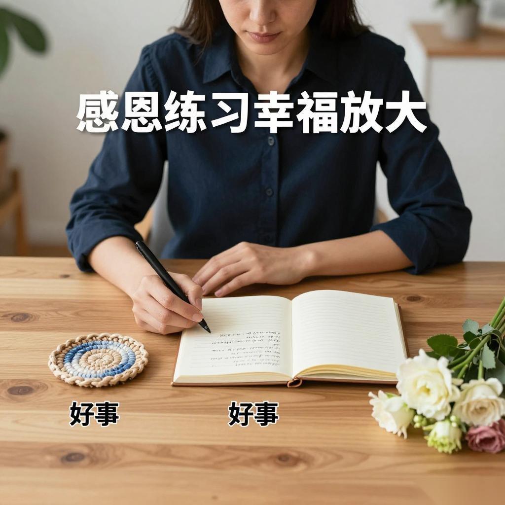 感恩练习幸福放大，3件好事提升满足感