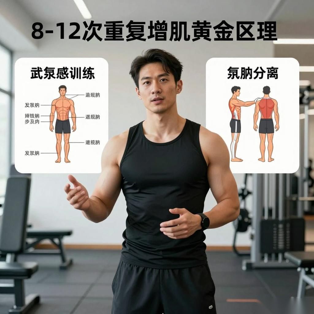 健美训练秘籍：肌肥大与线条雕刻的科学方法