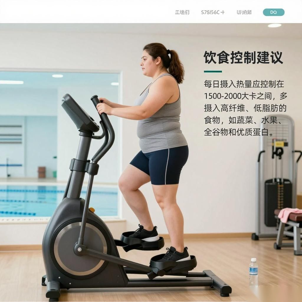 肥胖人群减重健身：游泳椭圆机安全指南