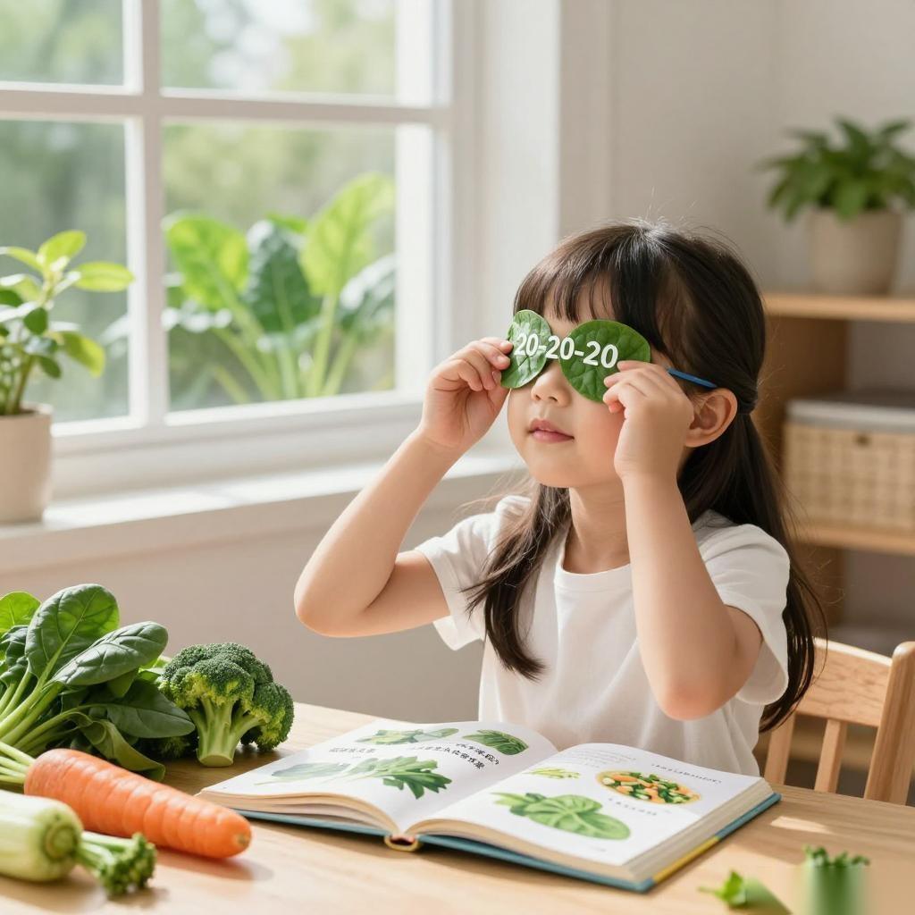 视力下降?试试远眺法则和菠菜食谱!