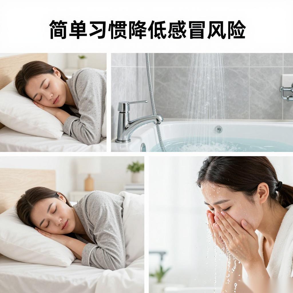 免疫力提升睡眠充足冷热水浴换季不感冒秘诀