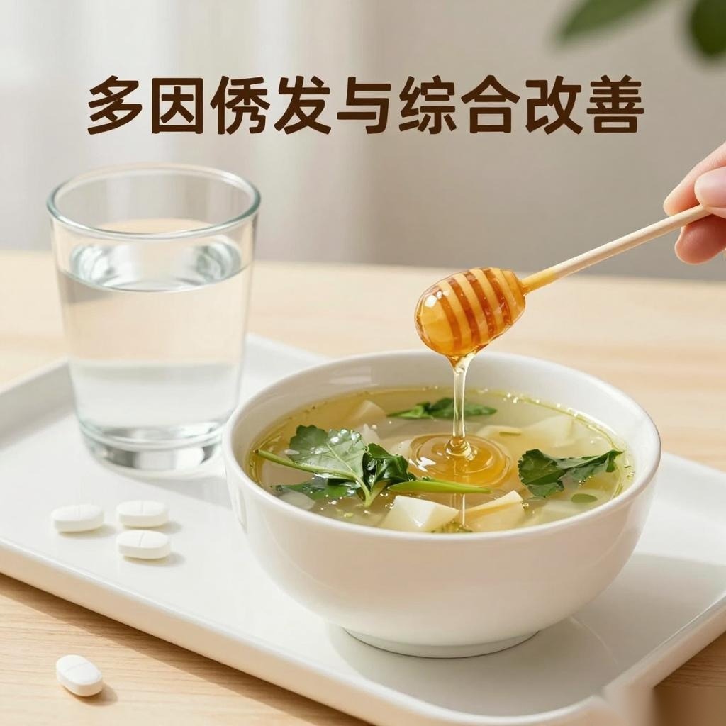 口腔溃疡维生素B2饮食调理蜂蜜止痛法