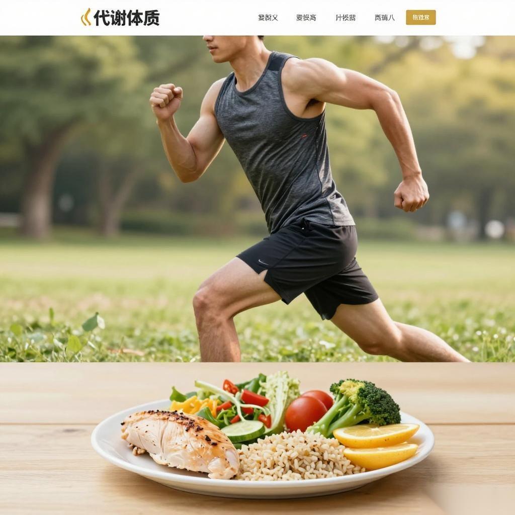 高代谢瘦子增肌必看:科学饮食+训练法