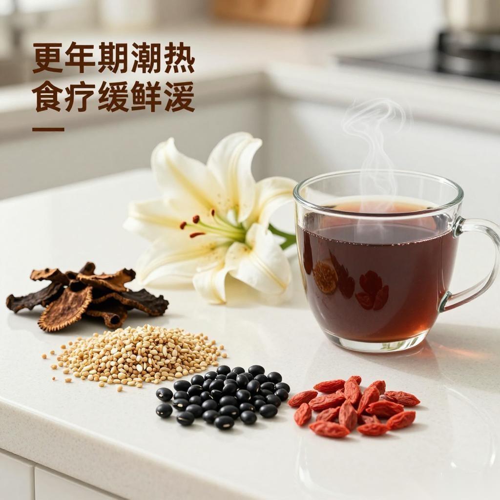 更年期潮热怎么办?百合生地缓解潮热盗汗
