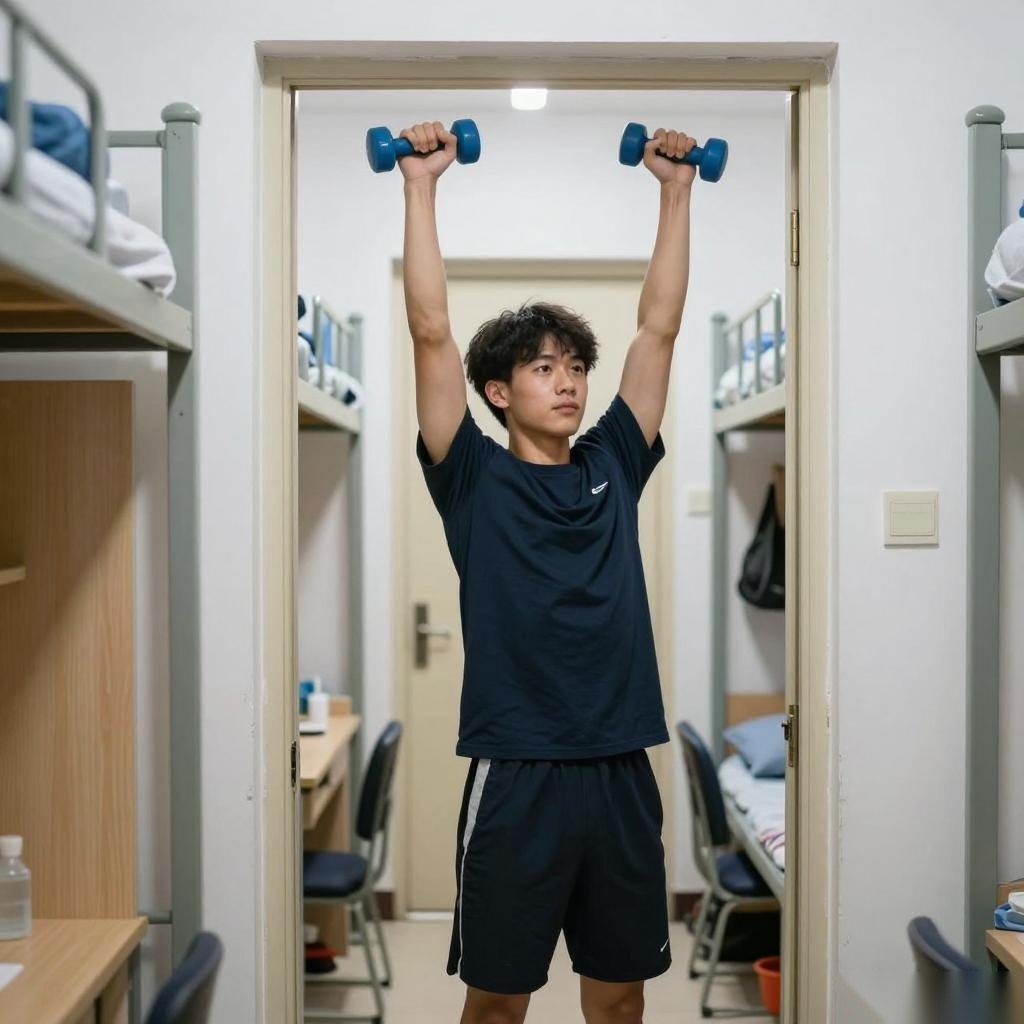 宿舍零器械燃脂训练,学生党高效健身法