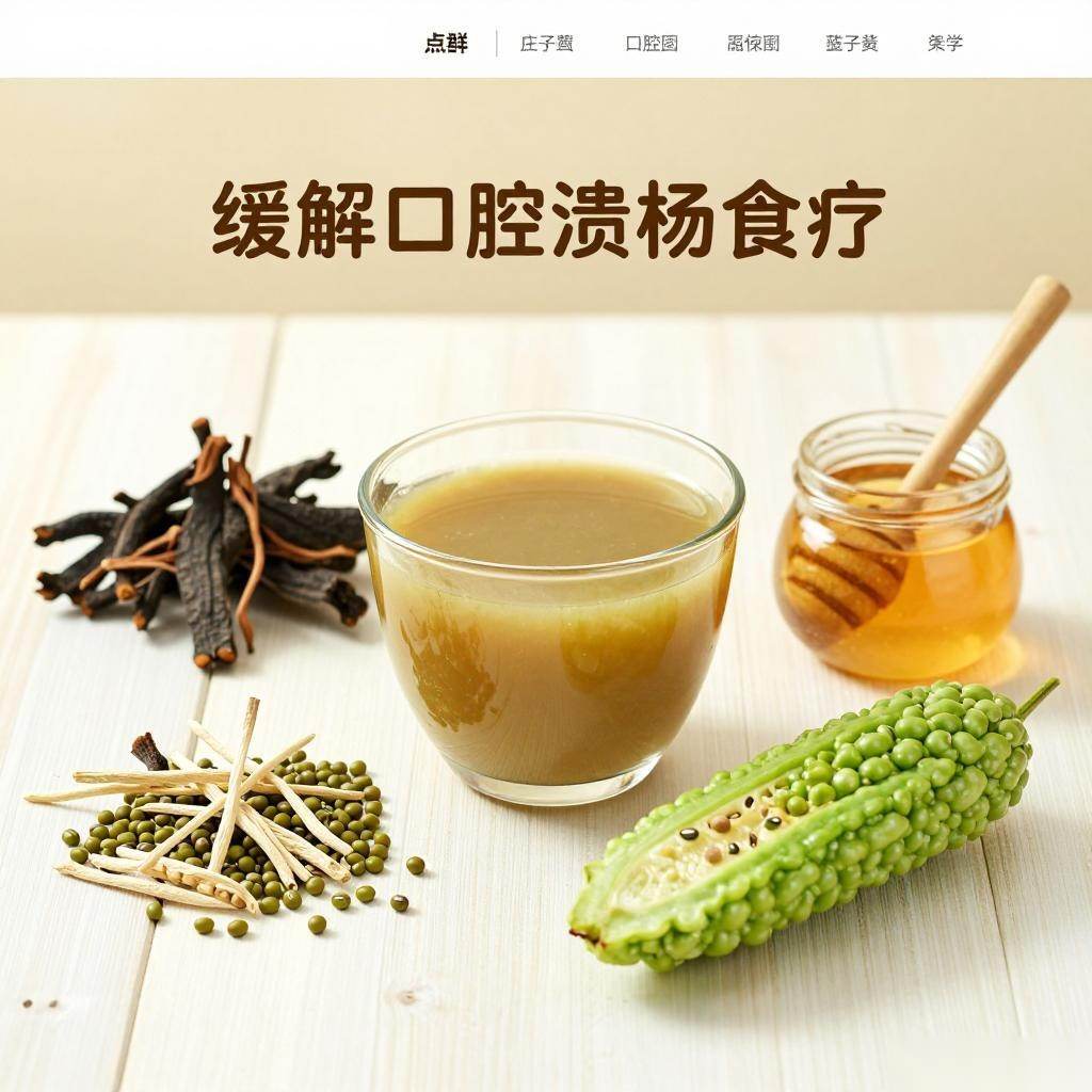 熬夜溃疡的几个小方法