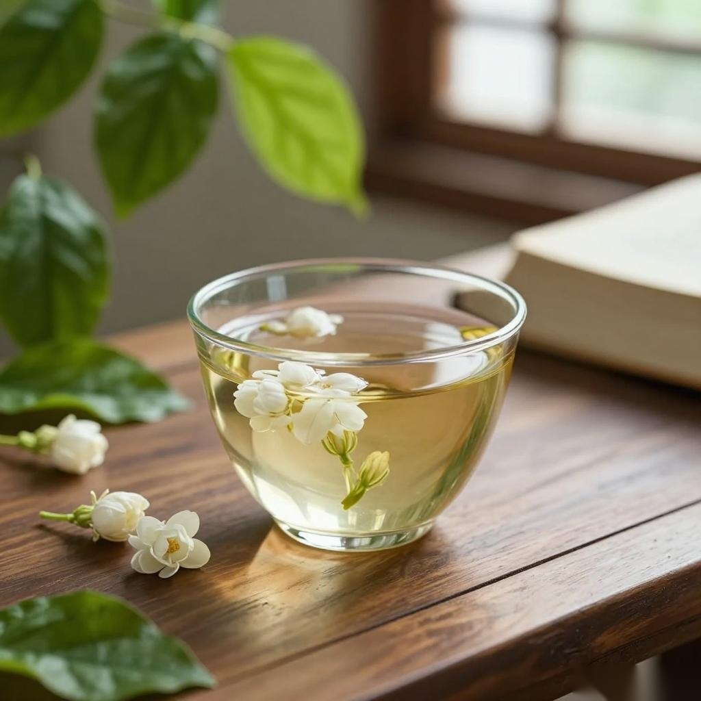 情绪化进食喝茉莉茶