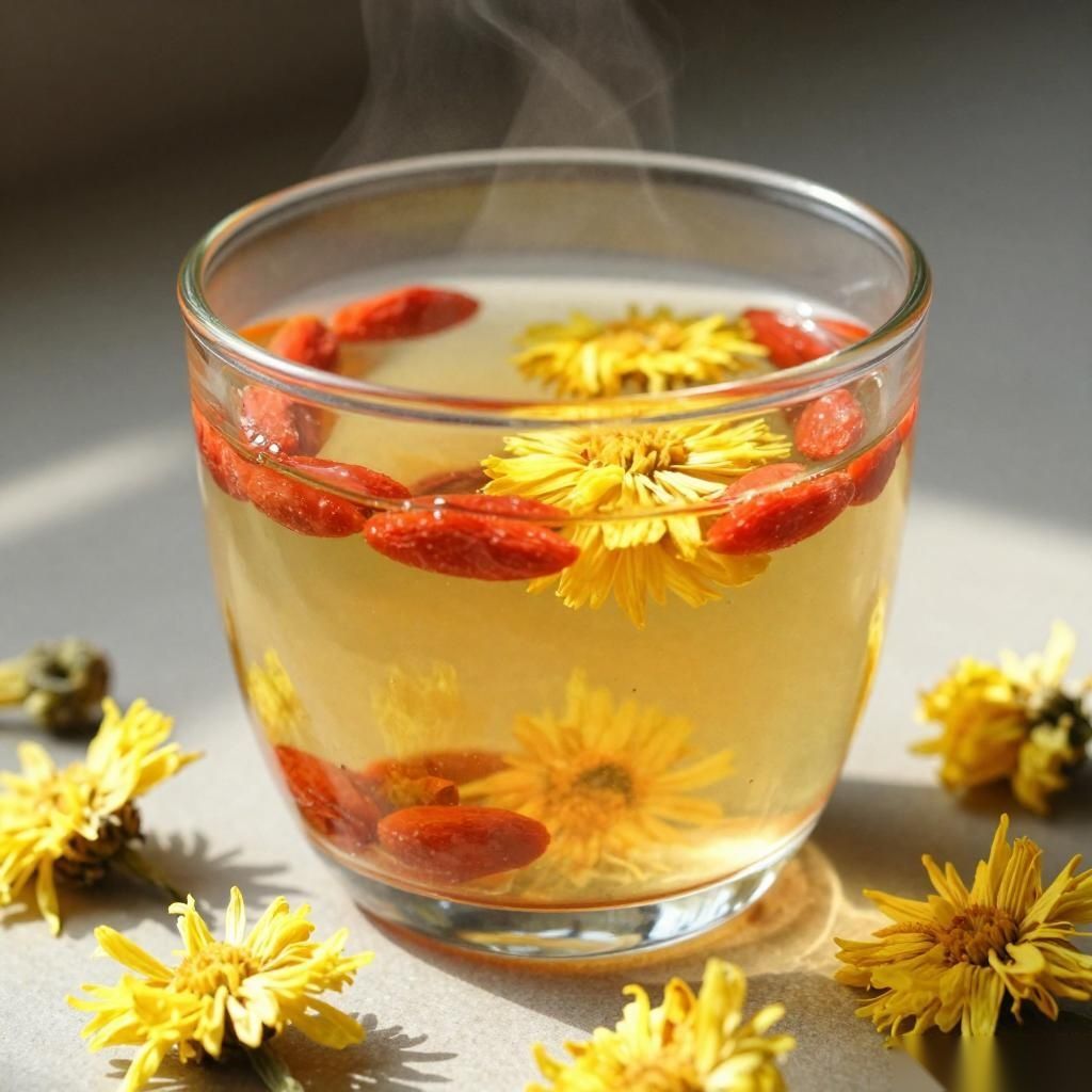 熬夜后喝枸杞菊花茶能养肝吗