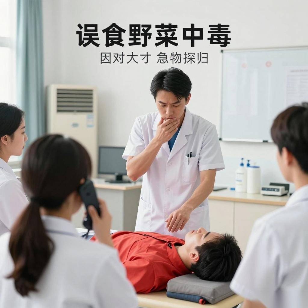 误食野菜中毒如何急救