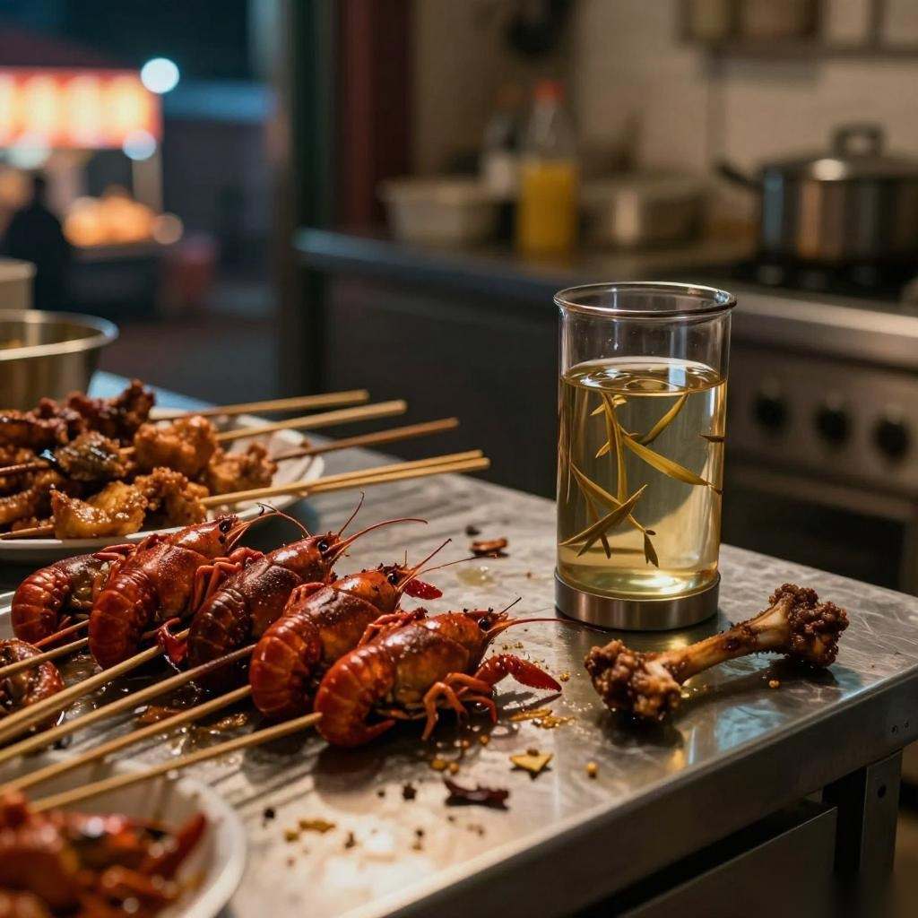 深夜烧烤后的舌苔厚与我的清胃火经历