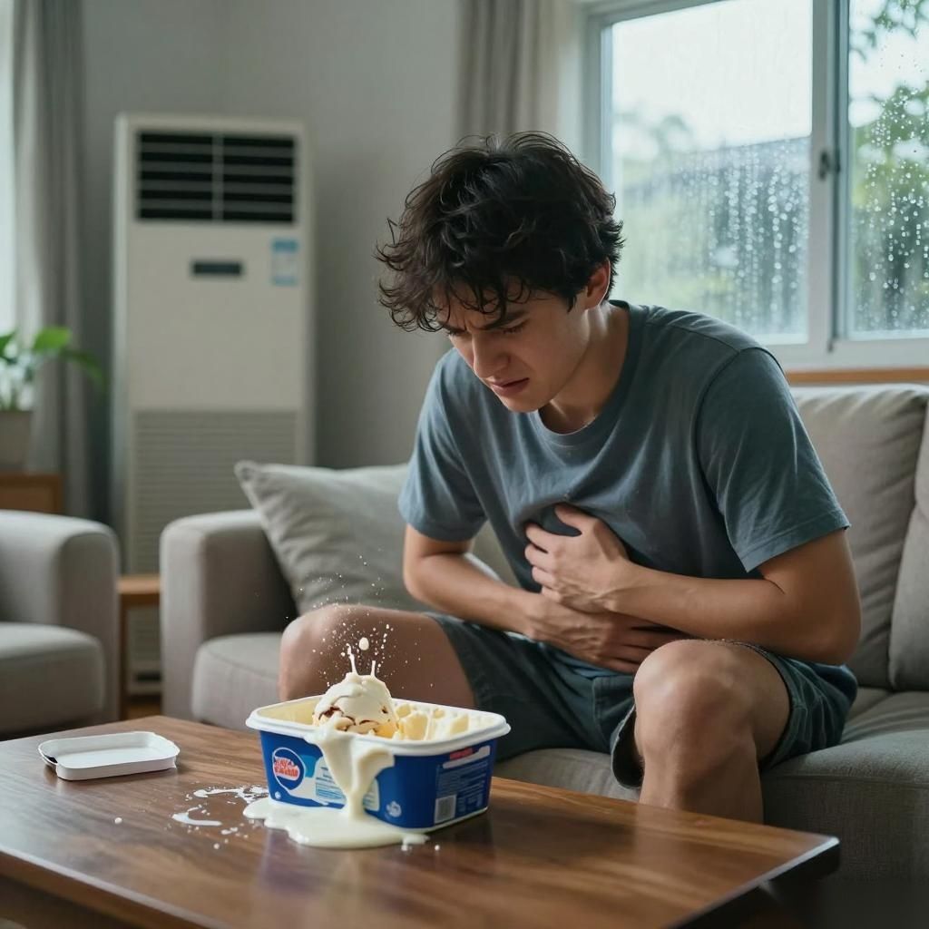 提前享用冰淇淋的代价